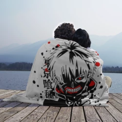 Плед 3D Канеки Кен бюст - фото 2