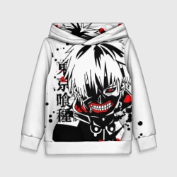 Детская толстовка 3D Канеки Кен бюст