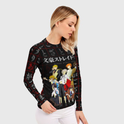 Женский рашгард 3D Персонажи аниме Великий из бродячих псов - фото 2