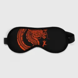 Маска для сна 3D Red China dragon