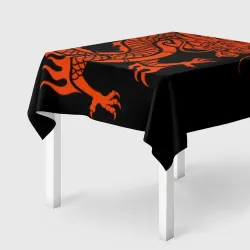 Скатерть 3D Red China dragon