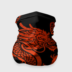 Бандана-труба 3D Red China dragon