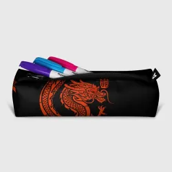 Пенал школьный 3D Red China dragon - фото 2