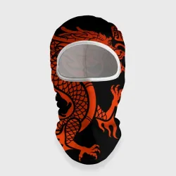 Балаклава 3D Red China dragon