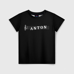 Детская футболка 3D Anton