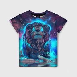 Детская футболка 3D Galaxy Lion