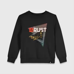 Детский свитшот хлопок Rust Стучим в дверь соседу Раст
