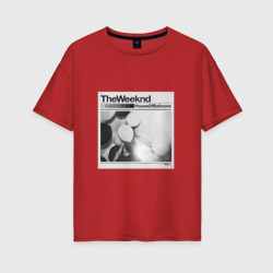 Женская футболка хлопок Oversize "House Of Balloons" The Weeknd