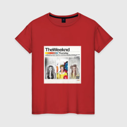Женская футболка хлопок "Thursday" The Weeknd