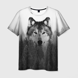Волк – Мужская футболка 3D с принтом купить со скидкой в -26%