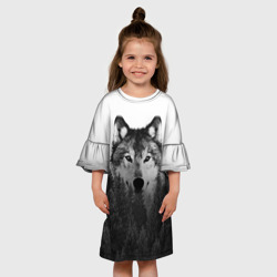 Детское платье 3D Волк - фото 2