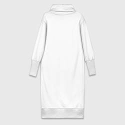 Платье с принтом Гачи Билли Херрингтон арт для женщины, вид сзади №1. Цвет основы: белый