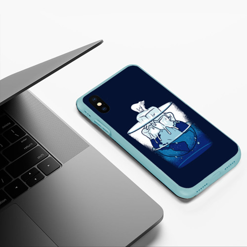 Чехол для iPhone XS Max матовый с принтом Polar Ice Bear, фото #5