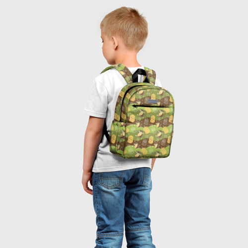 Детский рюкзак 3D с принтом Дева, фото на моделе #1