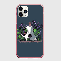 Чехол для iPhone 11 Pro Max матовый Мыши в черепе