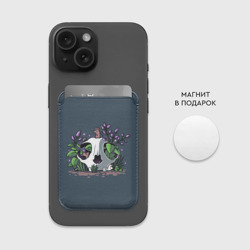 Картхолдер Magsafe магнитный Мыши в черепе - фото 2