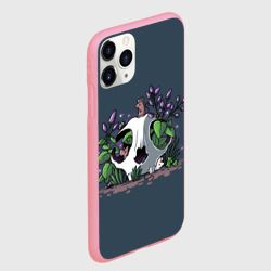 Чехол для iPhone 11 Pro Max матовый Мыши в черепе - фото 2
