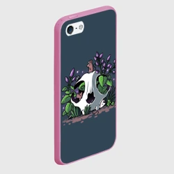 Чехол для iPhone 5/5S матовый Мыши в черепе - фото 2