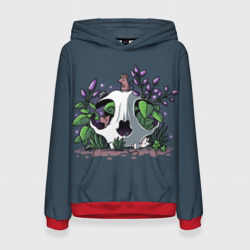 Женская толстовка 3D Мыши в черепе