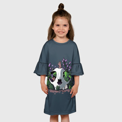 Детское платье 3D Мыши в черепе - фото 2