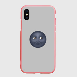 Чехол для iPhone XS Max матовый Темная луна