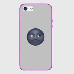 Чехол для iPhone 5/5S матовый Темная луна