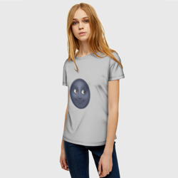 Женская футболка 3D Темная луна - фото 2