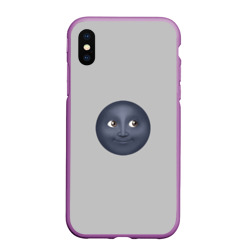 Чехол для iPhone XS Max матовый Темная луна