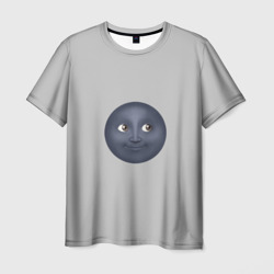 Мужская футболка 3D Темная луна