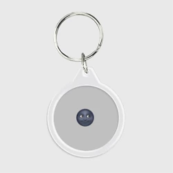 Брелок круглый Темная луна
