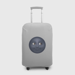 Чехол для чемодана 3D Темная луна