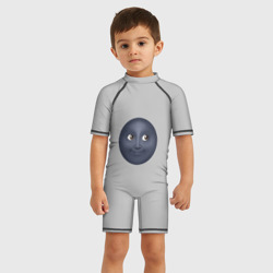 Детский купальный костюм 3D темная луна - фото 2