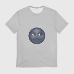 Мужская футболка 3D Темная луна