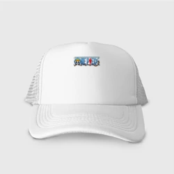 Кепка тракер с сеткой One piece Ван Пис