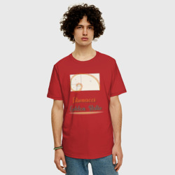 Мужская футболка хлопок Oversize Fibonacci Золотое сечение - фото 2