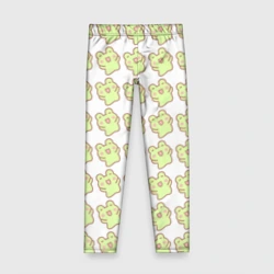 Детские леггинсы 3D Счастливые лягушки