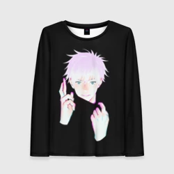 Женский лонгслив 3D Годжо Сатору Gojo Satoru