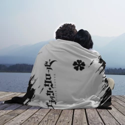 Плед 3D Черный клевер аниме - фото 2