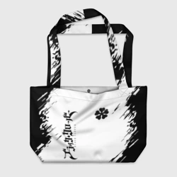 Пляжная сумка 3D Черный клевер аниме