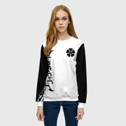 Женский свитшот 3D Черный клевер аниме - фото 2