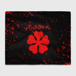 Плед 3D Черный клевер аниме,