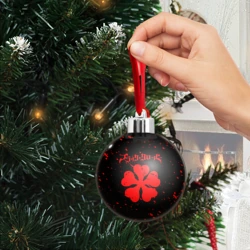 Ёлочный шар Черный клевер аниме, - фото 2