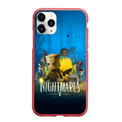 Чехол для iPhone 11 Pro Max матовый Little nightmares 2