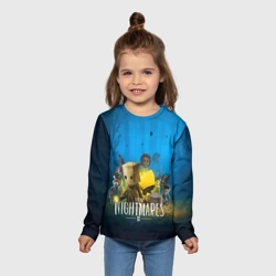 Детский лонгслив 3D Little nightmares 2 - фото 2