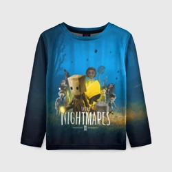 Детский лонгслив 3D Little nightmares 2