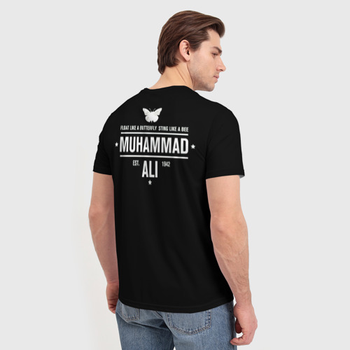 Мужская футболка 3D Muhammad Ali, цвет 3D печать - фото 4