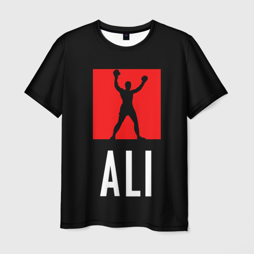 Мужская футболка 3D Muhammad Ali, цвет 3D печать