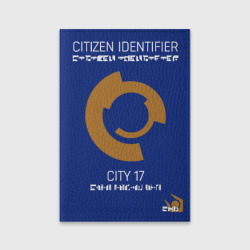 Citizen identifier – Обложка для паспорта матовая кожа с принтом купить со скидкой в -20%