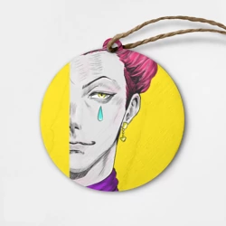 Деревянная игрушка круг Hunter x Hunter Хисока