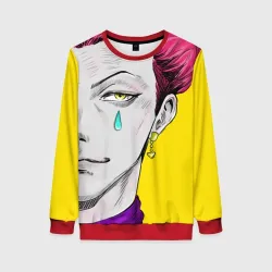 Женский свитшот 3D Hunter x Hunter Хисока